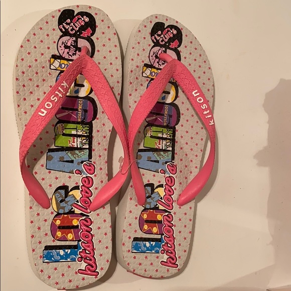 Brand New KITSON Los Angeles Flip Flops size 9 - Picture 11 of 11
